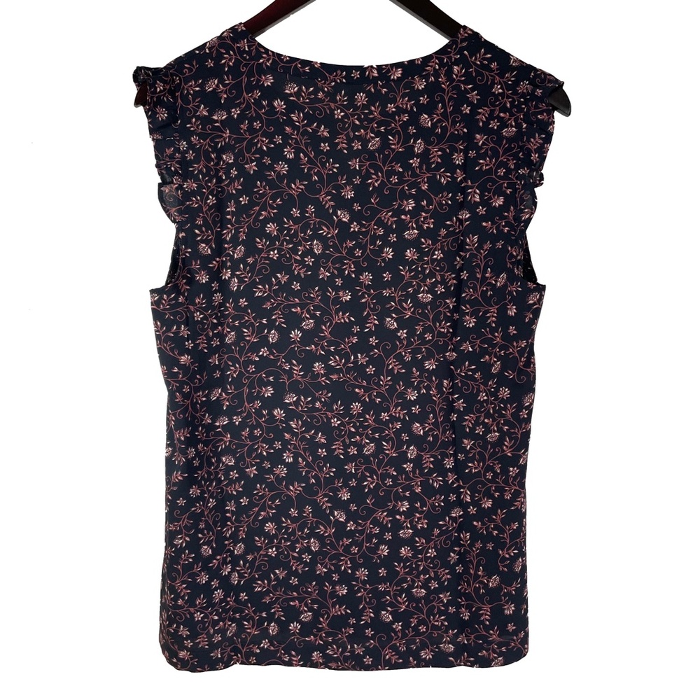 NWT 🦋 Ruffle Split Neck Blouse | Small - Picture 5 of 14